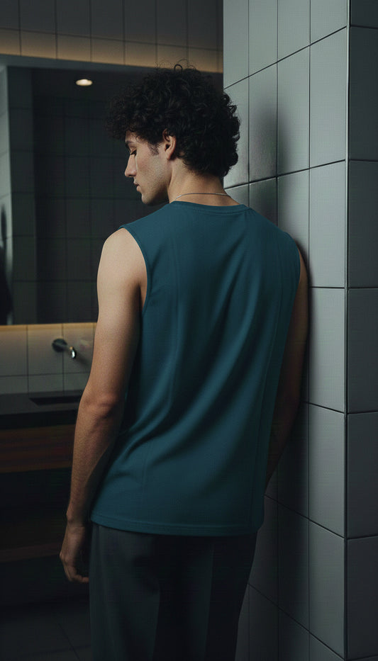 The Heavy-Rep Tank - Teal Blue