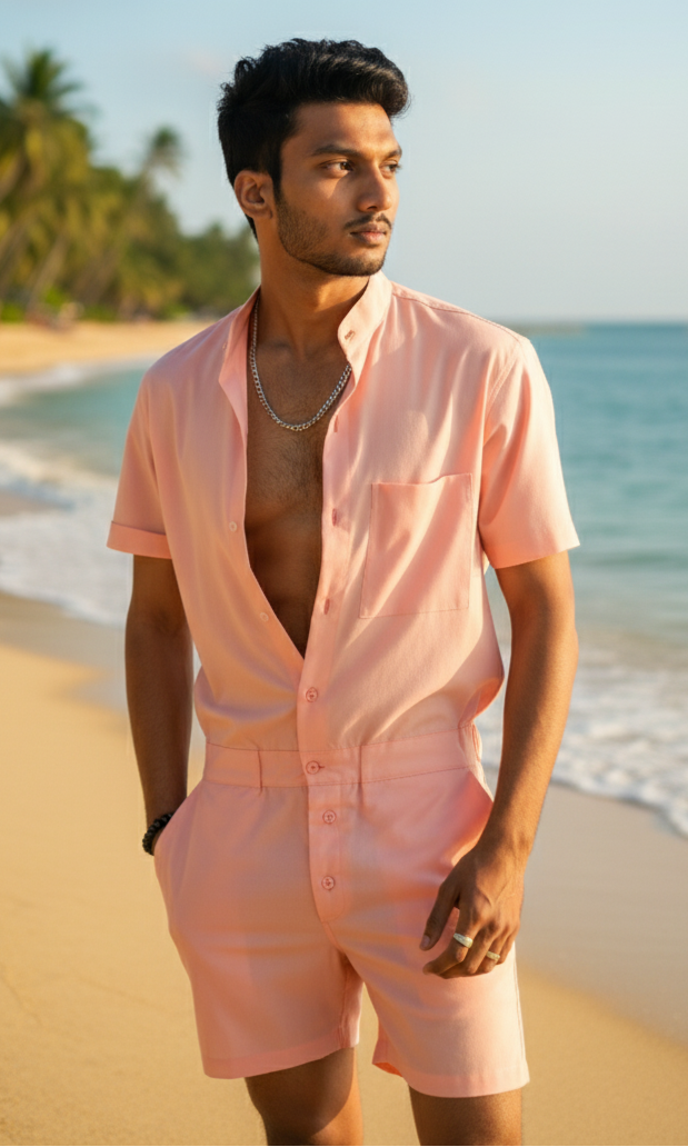 PEACHY ROMPER