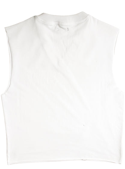 The Apex Tank - Super White V-neck tank top