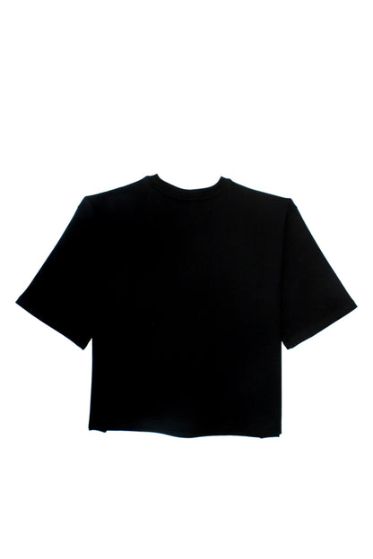 VECTOR BOX TEE - DARKEST BLACK