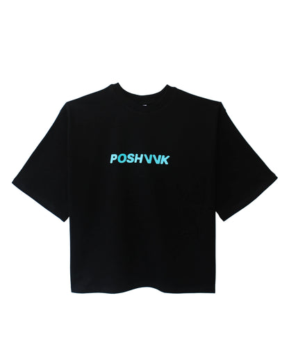 VECTOR BOX TEE - DARKEST BLACK