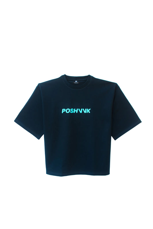 VECTOR BOX TEE - DEEP NAVY BLUE