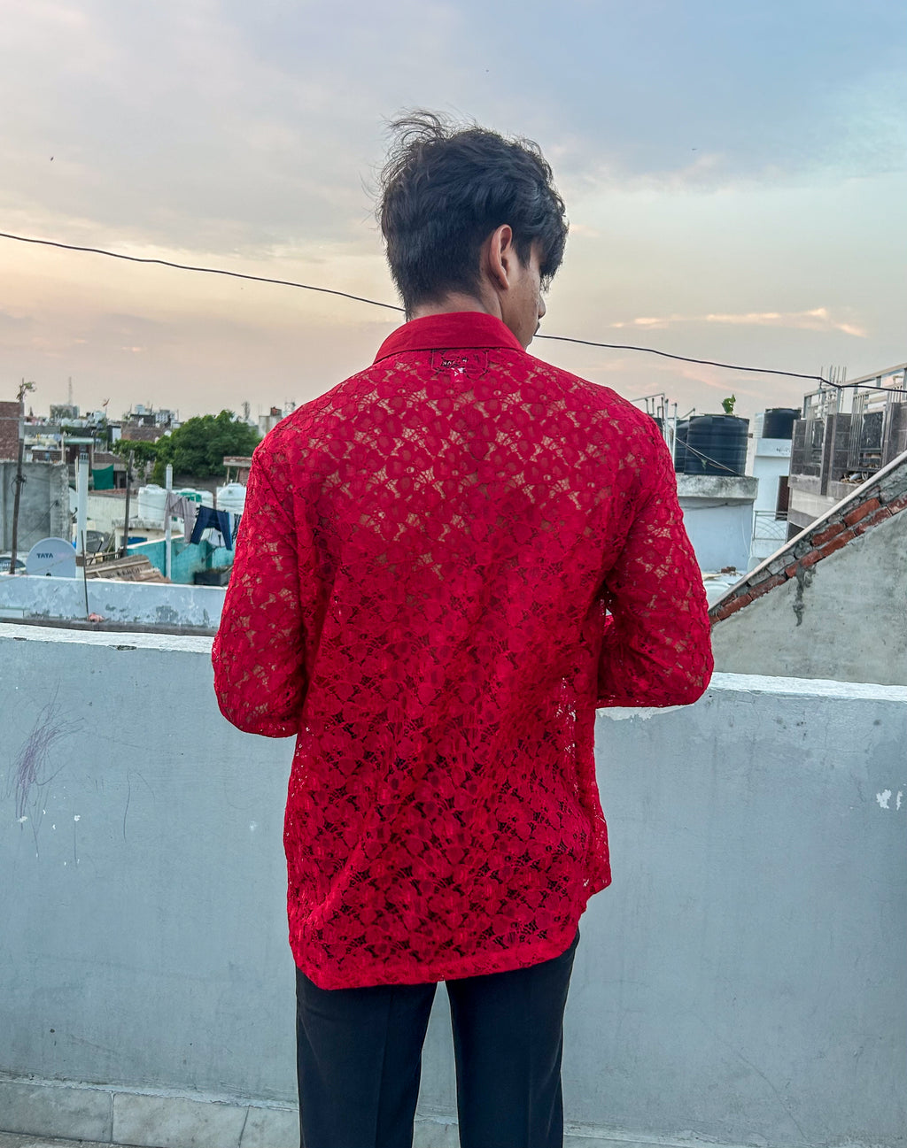 FLORAL RED