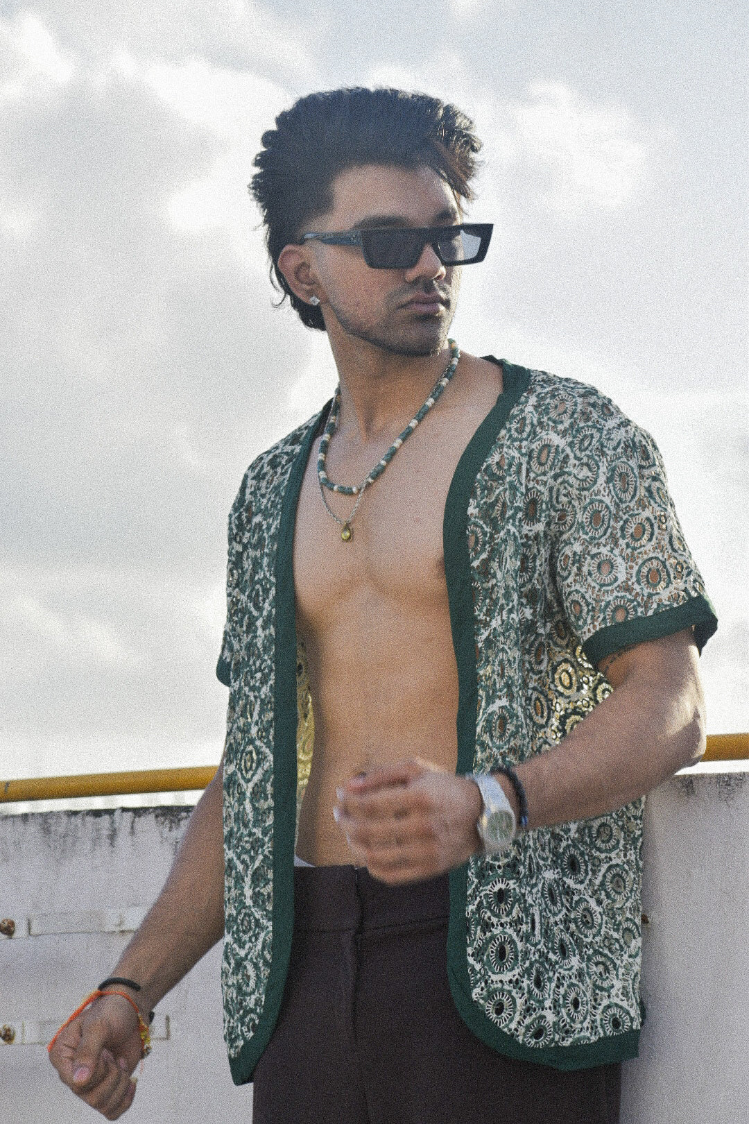 LACE OVERSHIRT