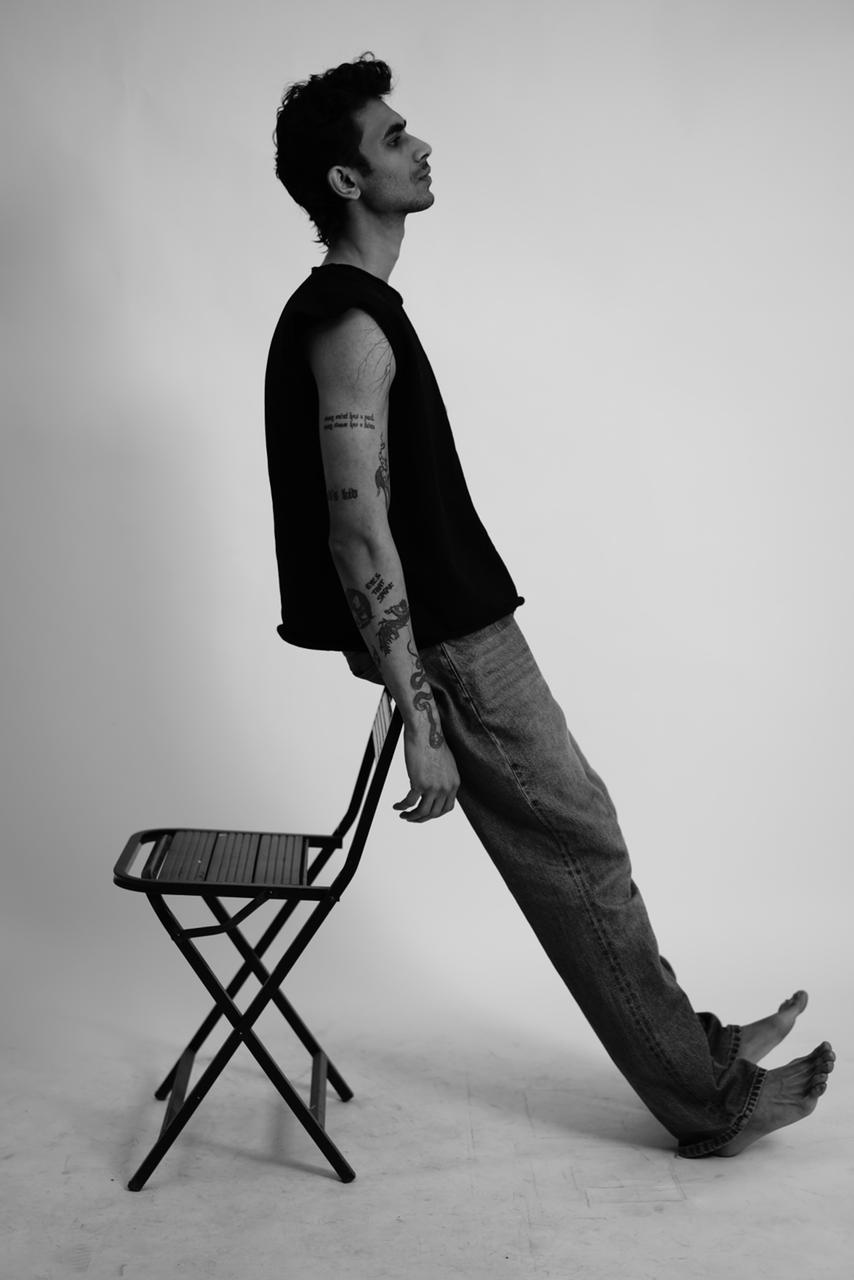 Raw Black Tank Top – 420GSM Heavyweight Fleece