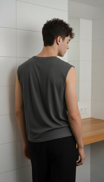 The Signature Drape Tank | Free-Size [L]