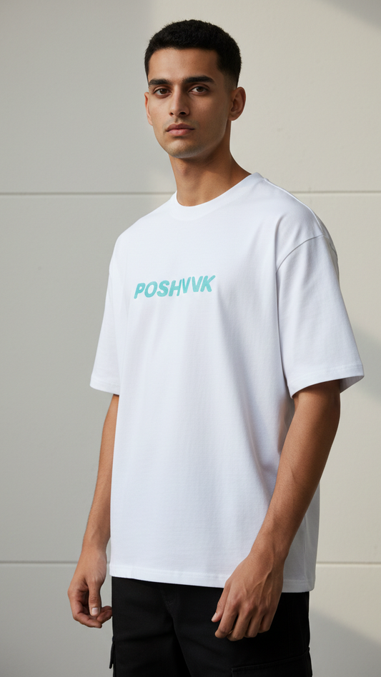 VECTOR BOX TEE - PURE WHITE