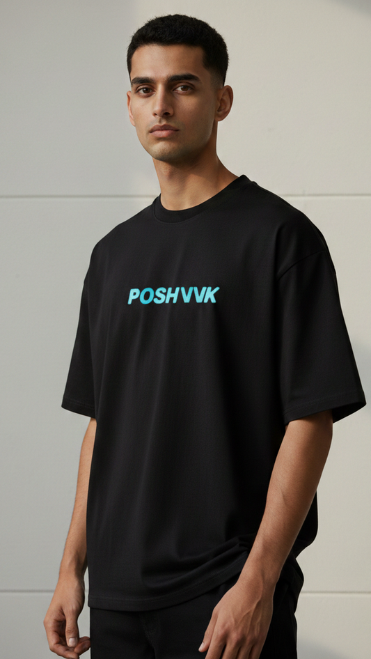 VECTOR BOX TEE - DARKEST BLACK