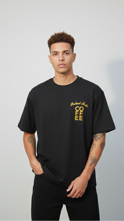The "Spiller" Heavyweight Tee - Black