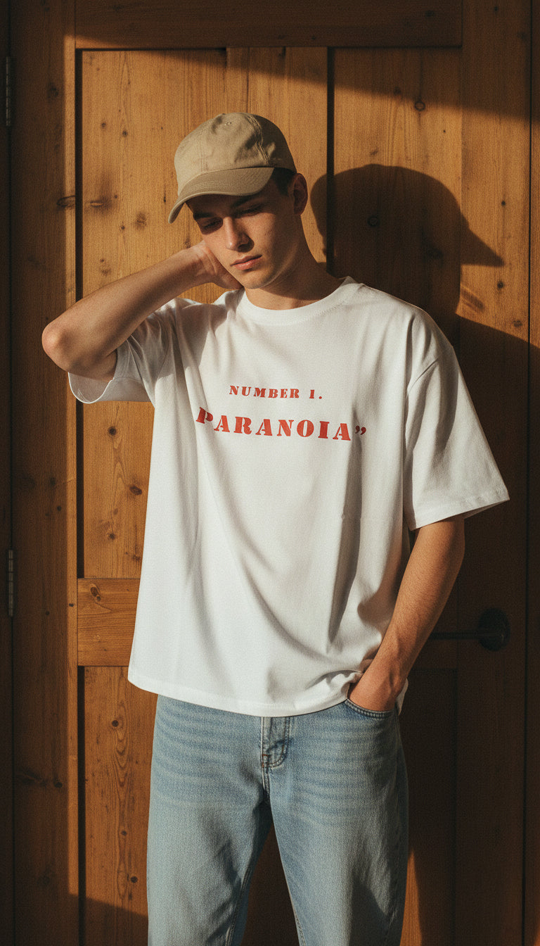 The No. 1 Paranoia 'Blood-Red' Boxy Tee