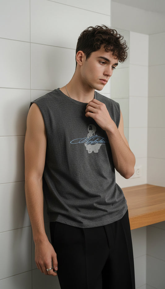 The Signature Drape Tank | Free-Size [L]