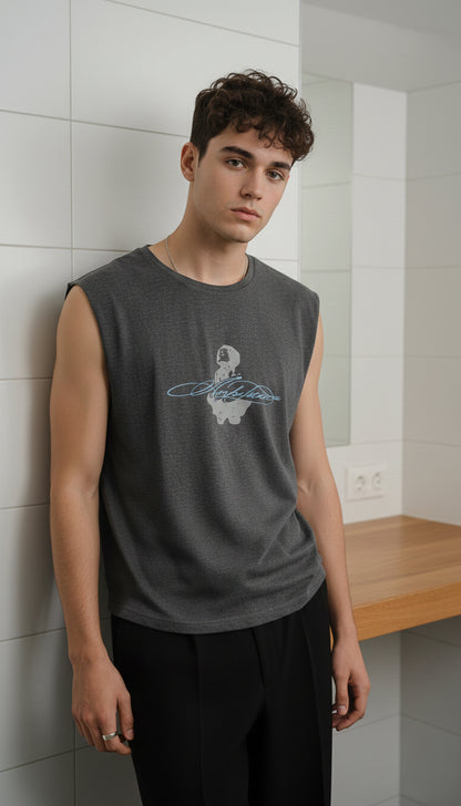 The Signature Drape Tank | Free-Size [L]