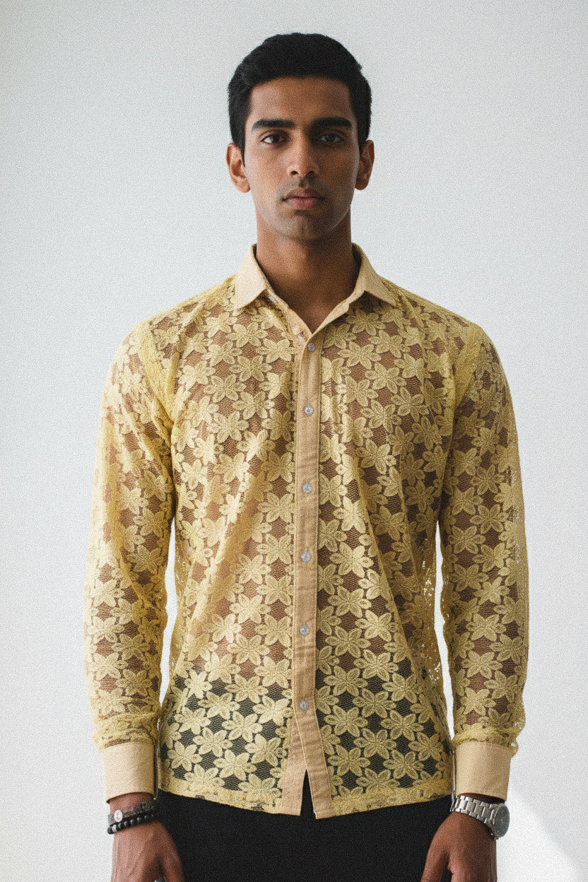 PALE YELLOW FLORAL